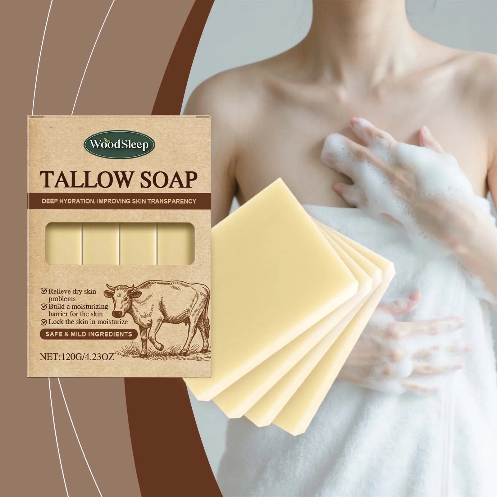 Grass-Fed Beef Tallow Soap