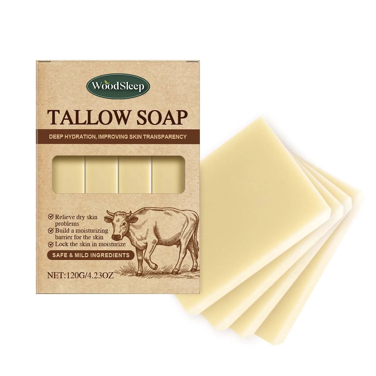 Grass-Fed Beef Tallow Soap