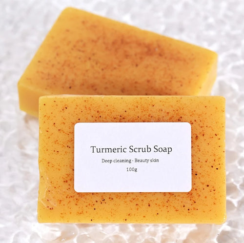 Natural Turmeric Kojic Scrub Soap
