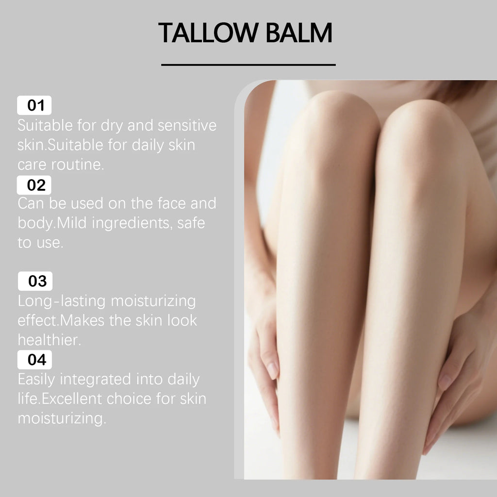 Organic Grass-Fed Beef Tallow Balm