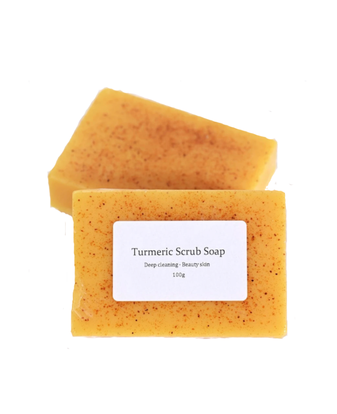 Natural Turmeric Kojic Scrub Soap