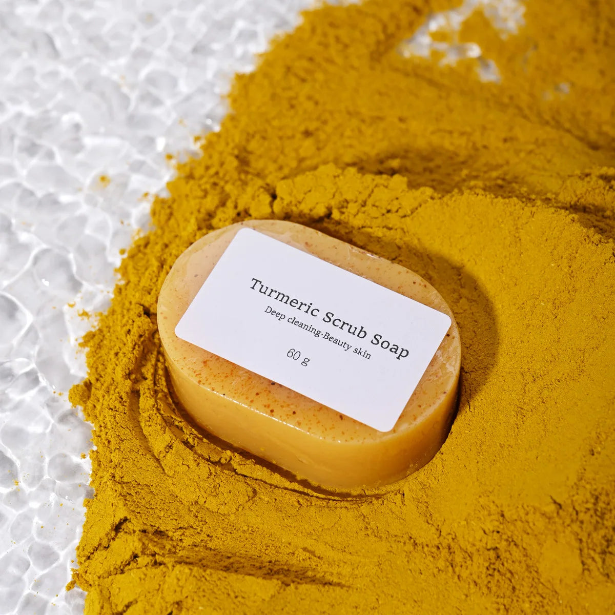 Natural Turmeric Kojic Scrub Soap